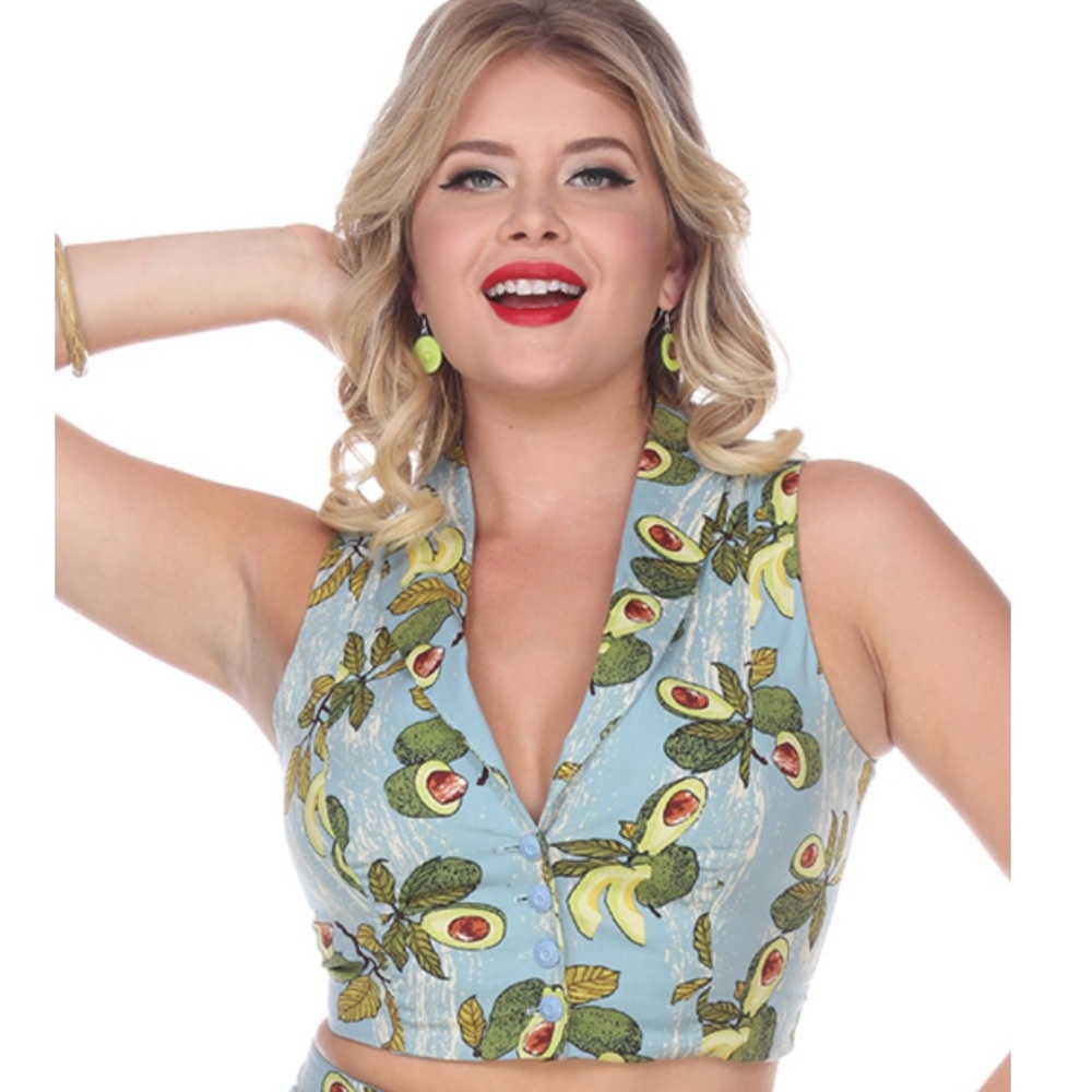 Bettie Page Tuscon Top Avocados